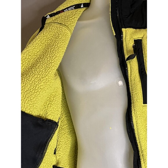 EMS Polartec Fleece Jacket Womens Medium Green Black Full Zip Outdoor Hiking - Picture 7 of 8